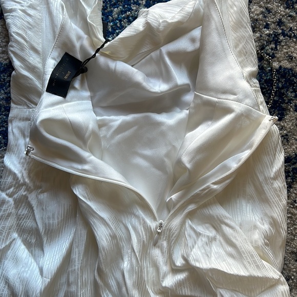 Michael Costello x REVOLVE Tessa Midi Dress in Ivory - Picture 9 of 9